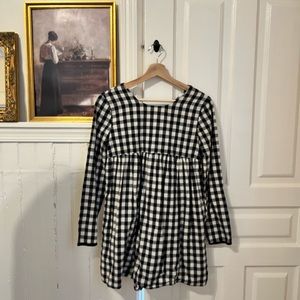 Zara Trafaluc Cotton Plaid Romper